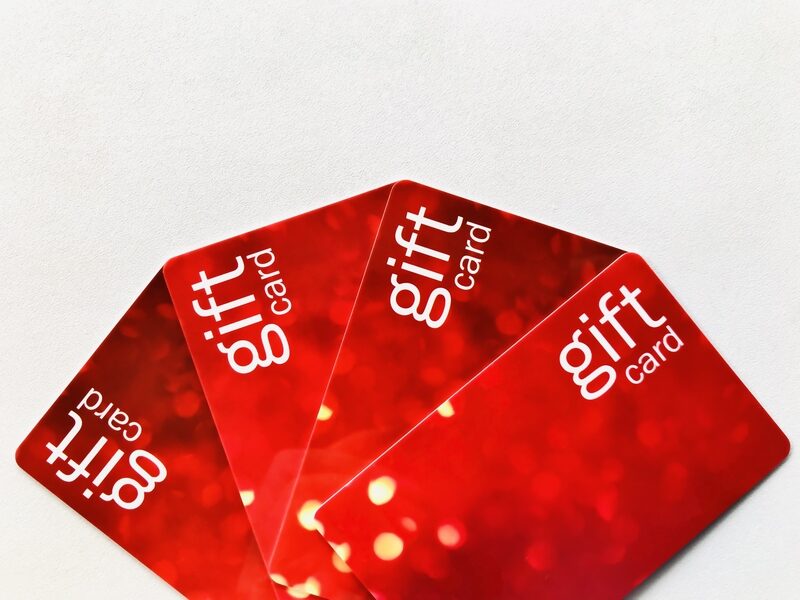 unwanted gift cards