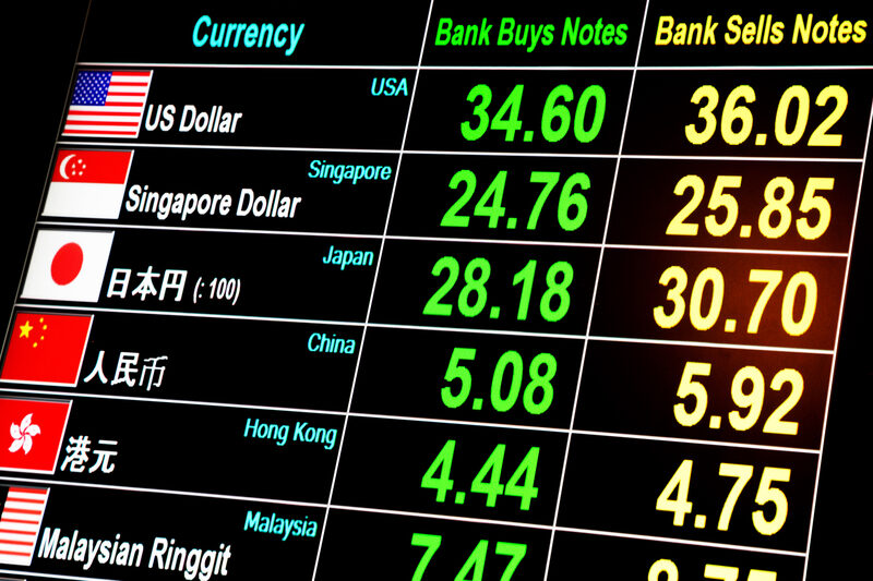 sell foreign currency