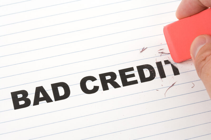 erasing bad credit